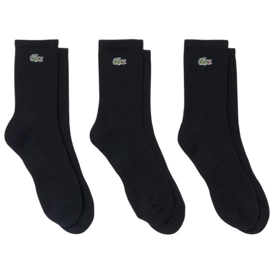 Lacoste Κάλτσες Long Ribbed Socks 3 pairs